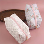 Load image into Gallery viewer, Floral Cosmetic Bag
