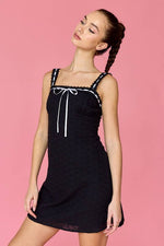 Load image into Gallery viewer, Nevaeh Eyelet Mini Dress
