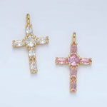 Load image into Gallery viewer, Marquise Cross Charm
