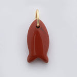 Load image into Gallery viewer, Gemstone Fish Charm
