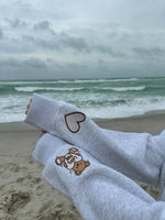 Load image into Gallery viewer, Teddy Bear Embroider Sweatshirt
