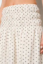 Load image into Gallery viewer, Faith Polkadot Maxi Skirt
