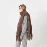 Load image into Gallery viewer, Tess Scarf - Milk Chocolate
