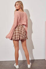 Load image into Gallery viewer, Heather Plaid Skirt
