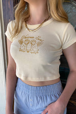 Load image into Gallery viewer, Heaven Sent Graphic Baby Tee
