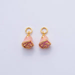 Load image into Gallery viewer, Mini Rose Charm
