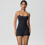 Load image into Gallery viewer, Juliet Sports Bra - Black

