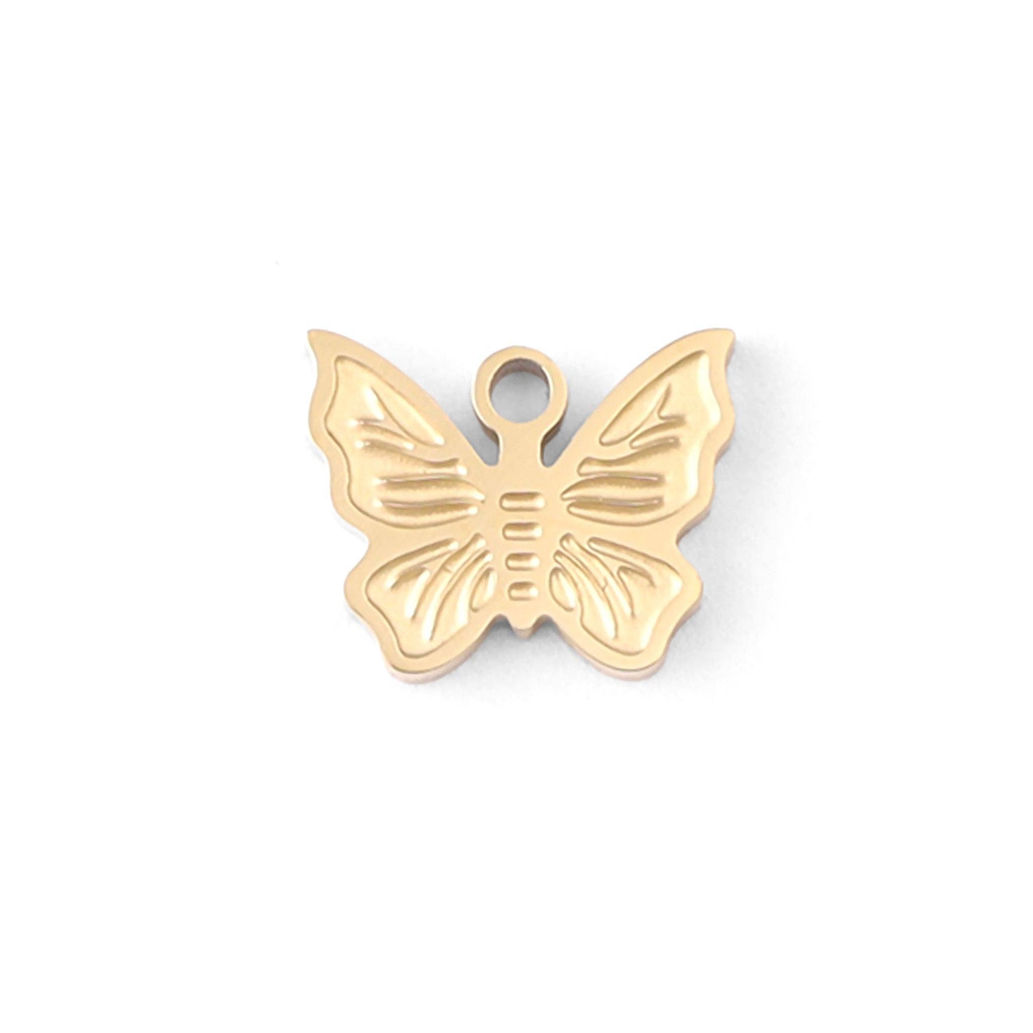 Butterfly Kisses Charm