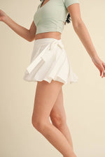 Load image into Gallery viewer, Balletcore Wrap Skort - White
