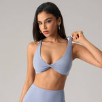 Load image into Gallery viewer, Prue Sports Bra Blue

