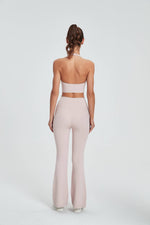 Load image into Gallery viewer, Athena Sculpt Flare Yoga Pants - Shell Pink
