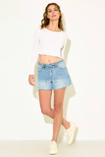 Load image into Gallery viewer, Liz A-Line Short - Hidden Jeans
