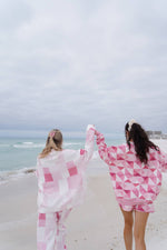 Load image into Gallery viewer, Gemma Patchwork Sweatshirt - Sunkissed Coconut

