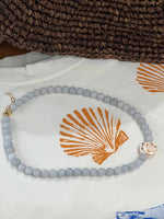 Load image into Gallery viewer, Blue Jean Shell Necklace
