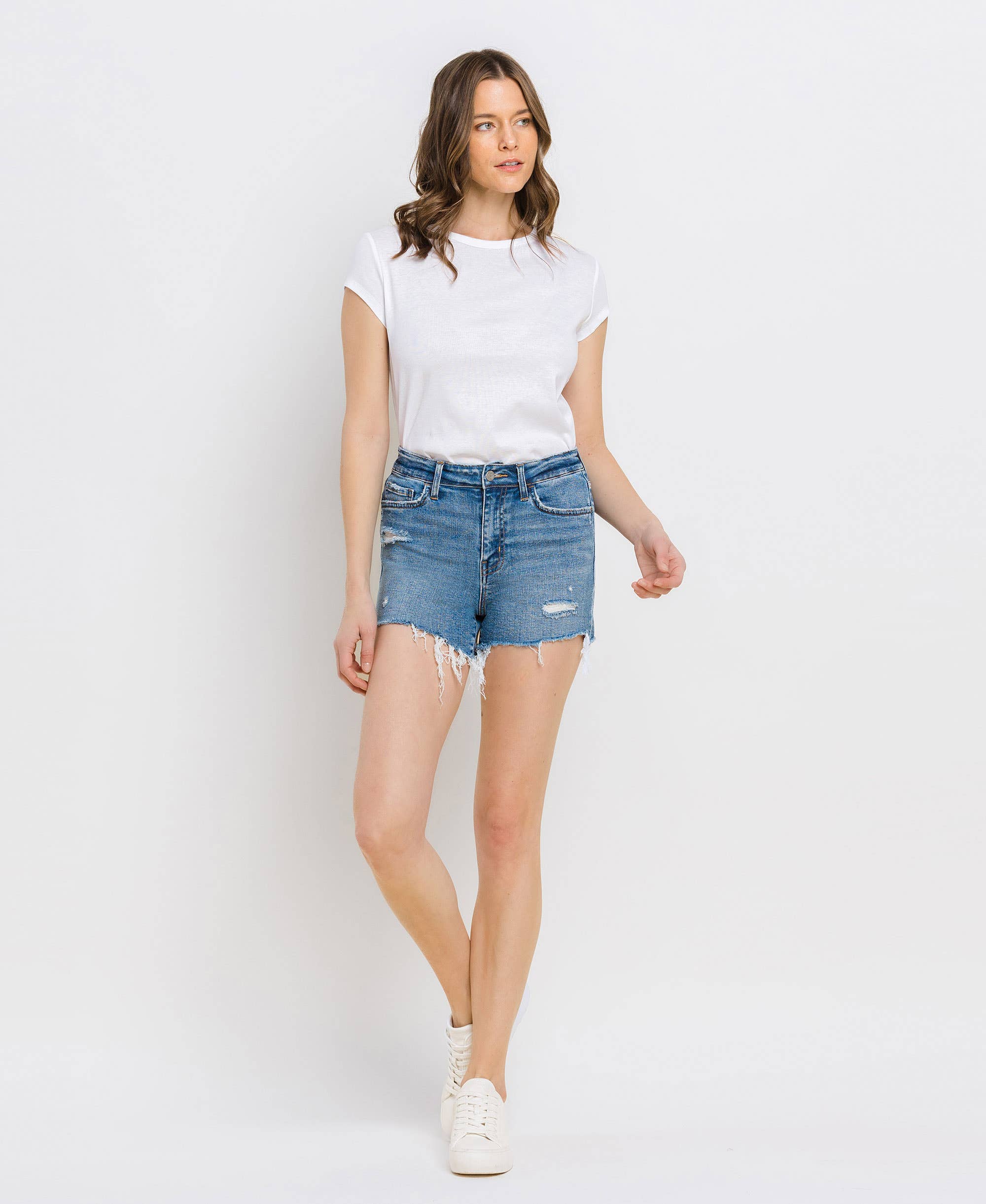 Lioness Denim Short - Vervet