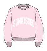 Load image into Gallery viewer, Pink Varsity Sunkissedcoconut Sweatshirt
