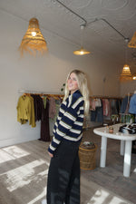 Load image into Gallery viewer, Lorelei Cardi: Navy Multi

