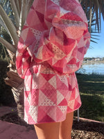 Load image into Gallery viewer, Gemma Patchwork Quilted Shorts -Sunkissed Coconut
