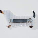 Load image into Gallery viewer, Dachshund Ghost French Hair Clip
