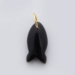 Load image into Gallery viewer, Gemstone Fish Charm

