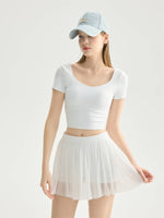 Load image into Gallery viewer, Sidonia Ballet Active Top - White
