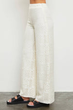 Load image into Gallery viewer, Lulu Crochet Flare Pant
