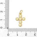 Load image into Gallery viewer, Daisy Cross Charm
