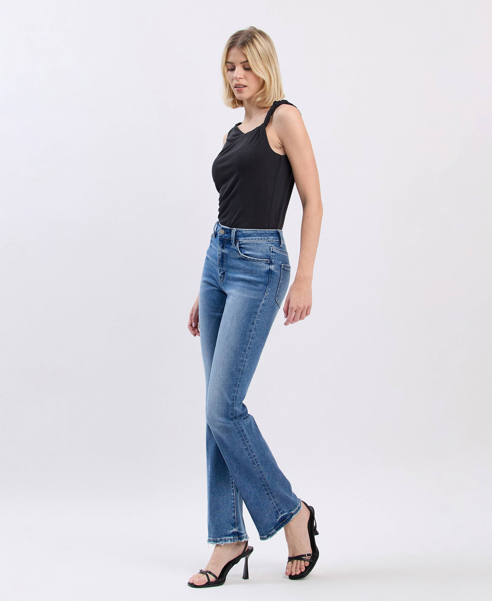 High Rise Bootcut Allison Jean - Vervet