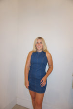Load image into Gallery viewer, Stuart Denim Dress
