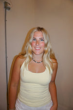 Load image into Gallery viewer, Petal Halter Cami: Lemontini
