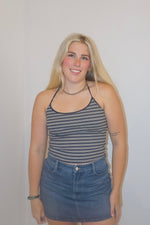 Load image into Gallery viewer, Lennox Halter Tank - Navy Multi
