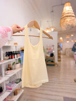 Load image into Gallery viewer, Petal Halter Cami: Lemontini
