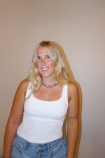 Load image into Gallery viewer, Lauren Cami: White
