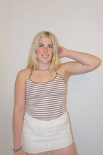 Load image into Gallery viewer, Lennox Halter Tank - Cream Multi
