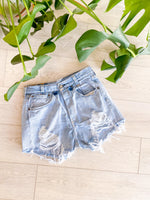 Load image into Gallery viewer, Distressed Vintage Levi&#39;s Shorts - Light
