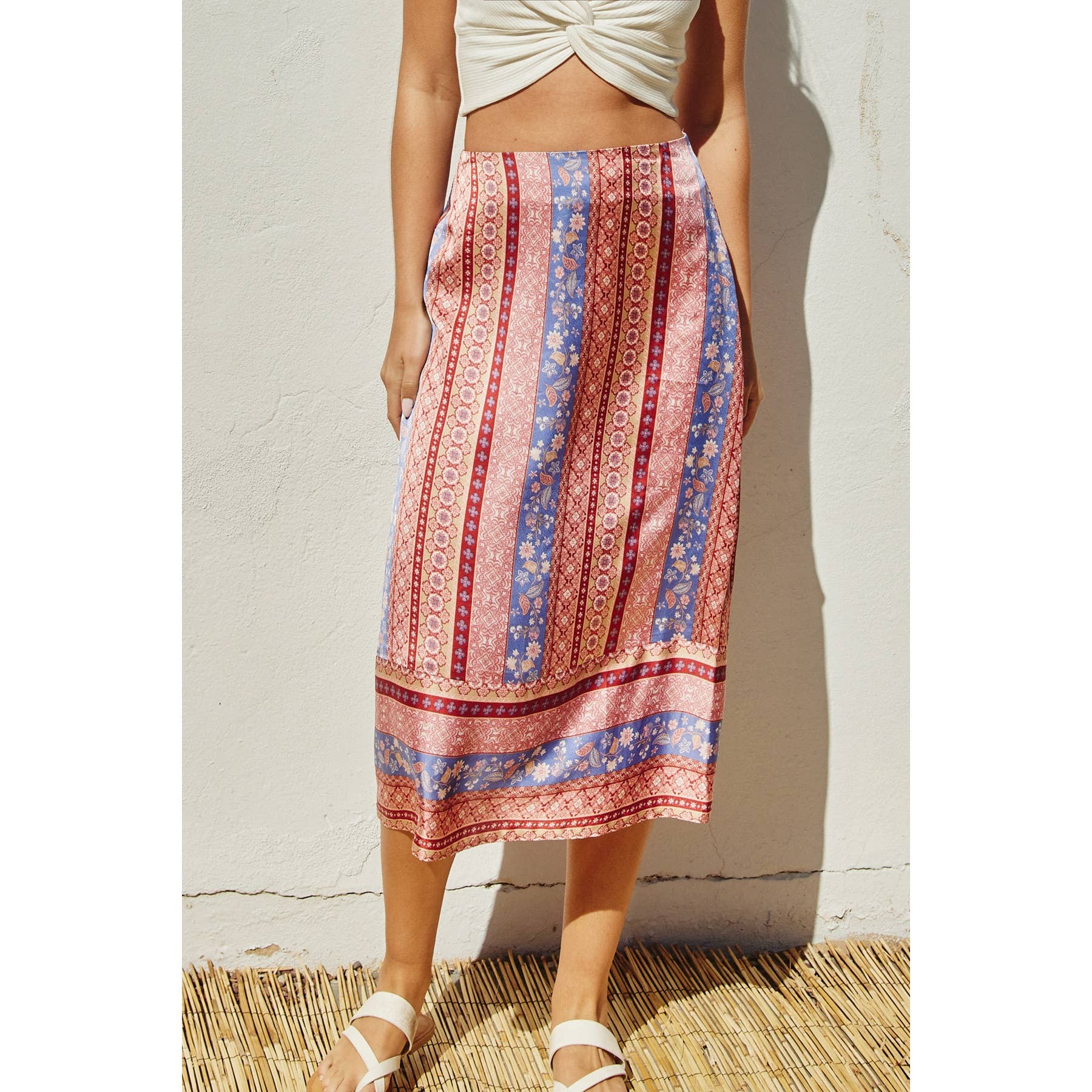 Breath Deeper Midi Skirt