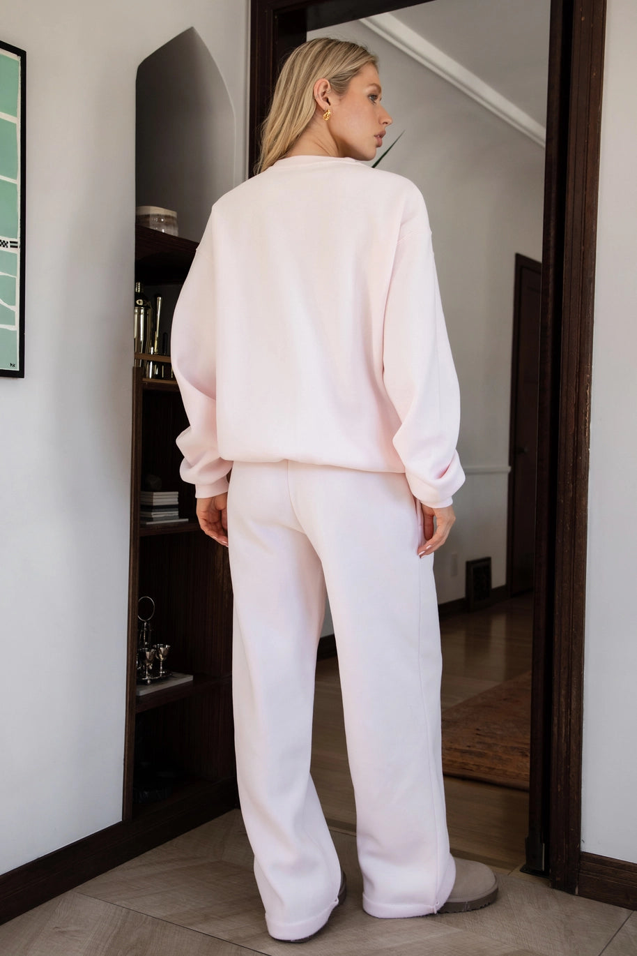 Lani Cloud Sweatpants - Pale Pink