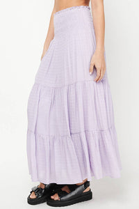 Lavender Maxi Skirt