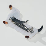 Load image into Gallery viewer, Dachshund Ghost French Hair Clip

