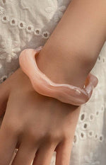 Load image into Gallery viewer, Kate Acrylic Wavy Bangle
