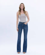 Load image into Gallery viewer, High Rise Trouser Bootcut Jean - Vervet
