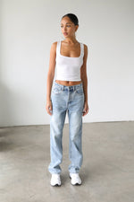 Load image into Gallery viewer, Jessa High Rise Straight Leg Denim
