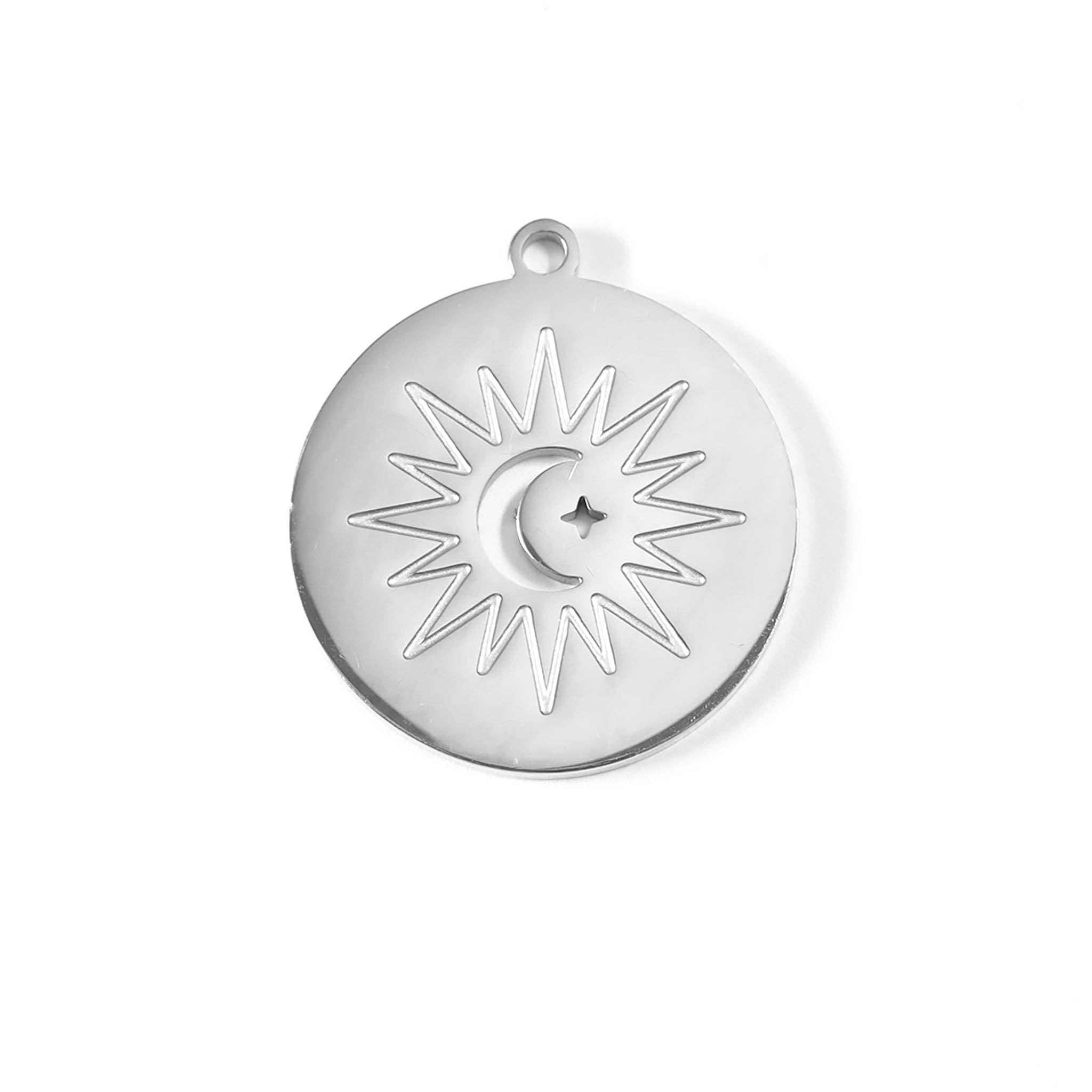 Sun + Moon Charm