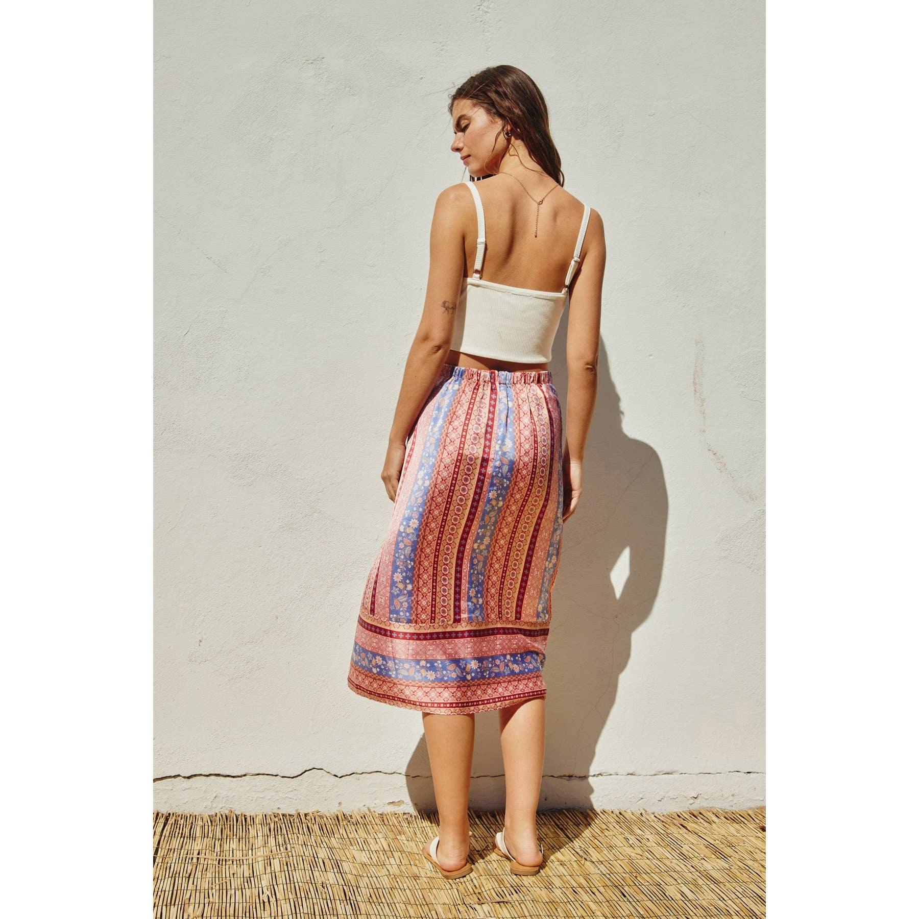 Breath Deeper Midi Skirt