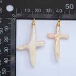 Load image into Gallery viewer, Baroque Pearl Cross Charm
