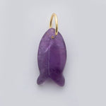 Load image into Gallery viewer, Gemstone Fish Charm
