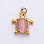 Load image into Gallery viewer, Color Sea Turtle Charms
