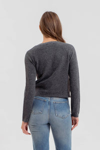 Beck Cardigan - Charcoal