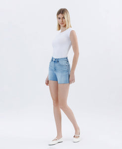 Uptown Funk Denim Shorts - Vervet