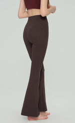 Load image into Gallery viewer, Olivia Flare Yoga Pant - Espresso
